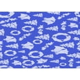 thumbnail image 1 of Ahgly Company Machine Washable Indoor Rectangle Transitional Jeans Blue Area Rugs, 4' x 6', 1 of 7