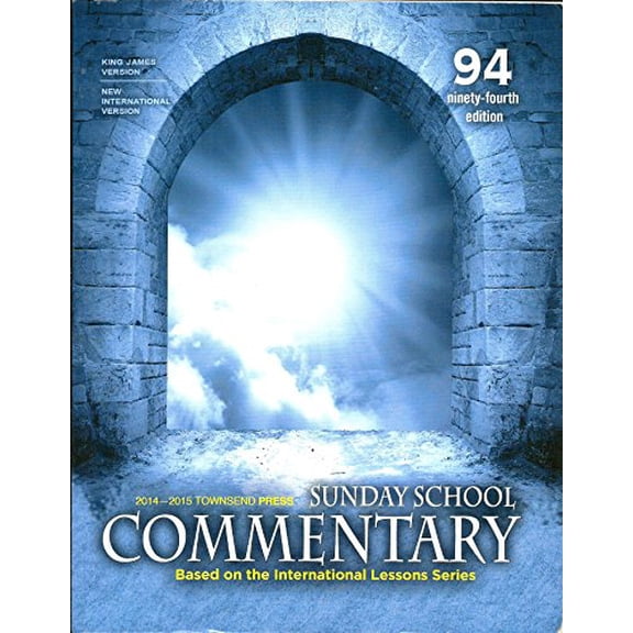 Pre-Owned Sunday School Commentary Based On International Lessons Series 94th Edition 2014-2015 Townsend Press, 9781932972979, 1932972978, Paperback,
