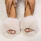thumbnail image 4 of Zapatillas Elegantes de Mujer con Banda Cruzada de Piel Sintética con Suela y Suela Antideslizante de TPR, 4 of 5