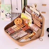 12-Layer Multifunctional Pencil Case for Students - Large Capacity Organizer for Pens, Cosmetics & Travel Supplies