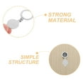 thumbnail image 3 of WEUVEB 8Pcs Peephole Covers For Front Door Silver Copper Privacy Cover For Office, 3 of 8
