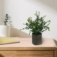 thumbnail image 5 of Artificial Eucalyptus Plants | farmhouse Plants Home Decor | Plant for Office Kitchen Bathroom Bedroom Shelf Living Room Table Decoration, 5 of 8