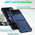 thumbnail image 5 of Allytech Compatible for Samsung Galaxy Z Flip 4 Case 2022 Released, Hard PC and Soft TPU Anti-Slip Drop Proof Case for Galaxy Z Flip 4 5G 2022, Mint, 5 of 6