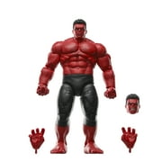 Marvel Legends Series Red Hulk, Captain America: Brave New World Deluxe Action Figure (6”)