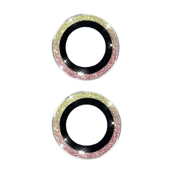 Samsung Galaxy Z Flip 7 Metal Glitter Lens Film - Black, Silver, Color Options