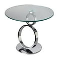 thumbnail image 1 of Canadian Ring End Table Silver, 1 of 2
