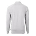 thumbnail image 3 of Men's Cutter & Buck Heather Gray Philadelphia Union Big & Tall Adapt Eco Knit Quarter-Zip Top, 3 of 3