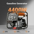 thumbnail image 2 of Efurden 4400-Watt Portable Inverter Generator, Gas Powered Generator for Emergency Home Backup, Outdoor Camping, RV Ready, EPA Compliant, 2 of 9