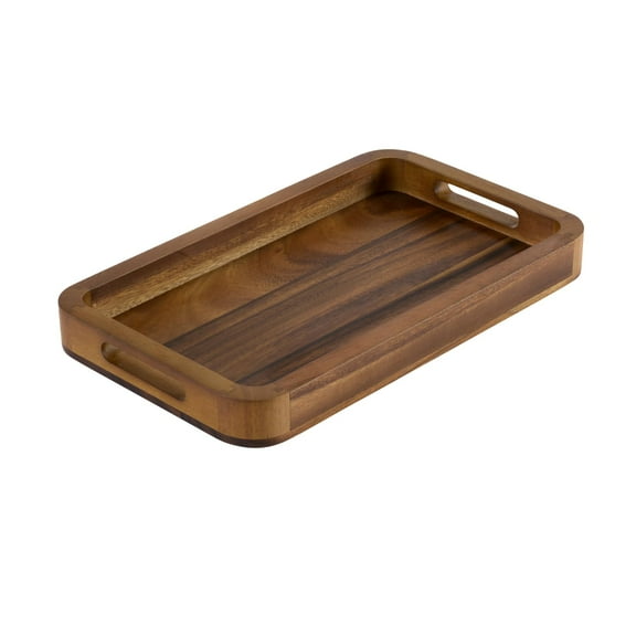 Kalmar Home Medium Rectangular Serving Tray - Solid Bottom