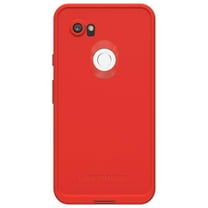 LifeProof FRE Series Protective Waterproof Case for Google Pixel 2 XL - Red