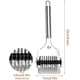 thumbnail image 3 of Cortador de fideos manual de acero inoxidable para herramientas de cocina, cortador de rollos de espagueti fácil de limpiar, 3 of 5