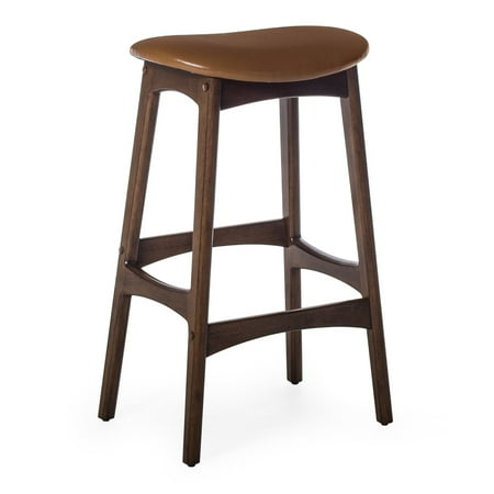 Belham Living Carter Mid Century Modern Backless Bar Stool