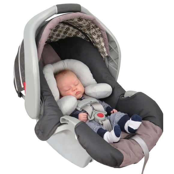 Jolly Jumper – Cale-tête et corps 3-en-1 deluxe | Coussin de soutien pour la tête et le corps des bébés pour sièges d’auto, poussettes et moments de détente | Ajustement doux et confortable