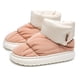 thumbnail image 5 of Zapatillas de mujer acolchadas de algodón para invierno, para interior, con forro polar, térmicas, antideslizantes, botas de nieve gruesas para hombre, 5 of 5
