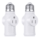 thumbnail image 3 of Adaptador Enchufe Bombilla Fácil Instalar A 2/3 Clavijas 2 Uds., 3 of 5