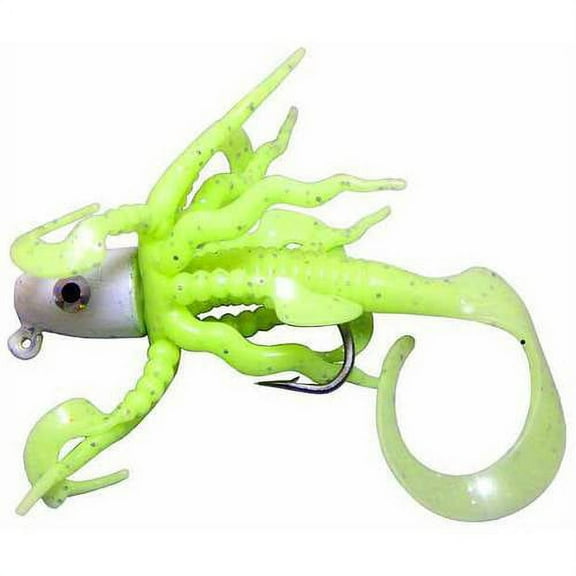 Wally Whale Fishing Tackle Zak Squirm Worm, 6 oz