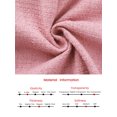 thumbnail image 7 of DARING DIVA Tweed Collared Belted Button Down Blazer Dress S Pink, 7 of 7
