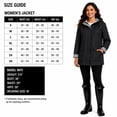 thumbnail image 7 of URBAN REPUBLIC Womens Rain Jacket Lightweight Insulated Water Resistant Windbreaker for Women, 7 of 7