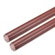 thumbnail image 5 of Varilla redonda de plástico, diámetro de 5/8", longitud de 20", barra redonda de fenolico marrón, varilla de plástico de ingeniería, 2 piezas, 5 of 5