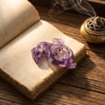 thumbnail image 4 of Halloween Flying Dragon Ornament Natural Stone Gothic Decor Crystal Gravel Dragon Statue Halloween Festival Gift Home Desk Shelf Table Decoration Spooky Haunted House Party Display, 4 of 6