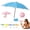 C, variant on Suction Cup Phone Umbrella, Piggy Style Mini Cell Phone Shade for Sun, Anti-Glare Shield Heat Protection Stand Holder, Beach Essentials for Women, Summer Travel Accessories (J)