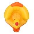 thumbnail image 3 of Silla inflable para bebé con forma de pato amarillo, taburete de baño para bebé, asiento trasero de seguridad, capacidad de carga de 60 kg, fondo ovalado., 3 of 11