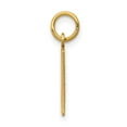 thumbnail image 2 of 14K Yellow Gold Polished Finish Small Size Elongated Shape Number 20 Charm Pendant, 2 of 3