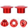 thumbnail image 3 of Axis Screw Nut, 18mm Exquisite Workmanship  Bike Axis Screw Nut  For Integral Chainwheel, 3 of 8