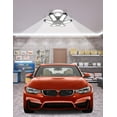 thumbnail image 2 of Fixdono 2 Pack LED Garage Lights Bulb, Ultra Bright 6500K 2200LM Garage Ceiling Shop Light E26/E27, 2 of 8