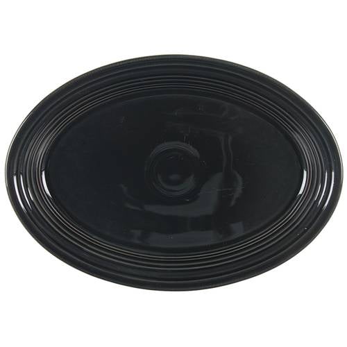 Open Box Homer Laughlin Fiesta Black (Intro 1986) Oval Serving Platter 220624