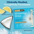thumbnail image 5 of Lumineux Enamel-Safe & Peroxide-Free Teeth Whitening Strips, Dentist Formulated, 14-Pack, 5 of 9