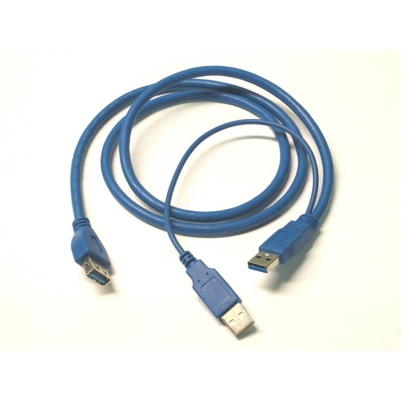 USB 3.0 A Male Y Cable to A Female Connector Cable
