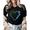 Black2, variant on Earth Day Every Day Cute Earth Recycle Plant Clean Graphic Tees Womans Tshirt Shirts White/Black S-5XL Tops