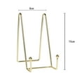 thumbnail image 2 of KAKOWELY Display Stand Display Stand Creative Plate Display Rack Household Dish Holder Desktop Decor5.91"X5.12"X3.15", 2 of 5
