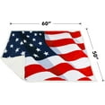 thumbnail image 7 of American Flag Sherpa Throw Blanket Polar Fleece, Super Cozy Warm TV Blankets for Bed or Couch Reversible 50" x 60", 7 of 7