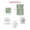 thumbnail image 7 of Blueberry Botanical Kitchen Dish Towels for Drying Dishes Set of 4, Spring Leaves Branches Farmhouse Waffle Weave Microfiber Hand Tea Bathroom Towels Quick Dry & Absorbent Towel 15.7x23.6, 7 of 7