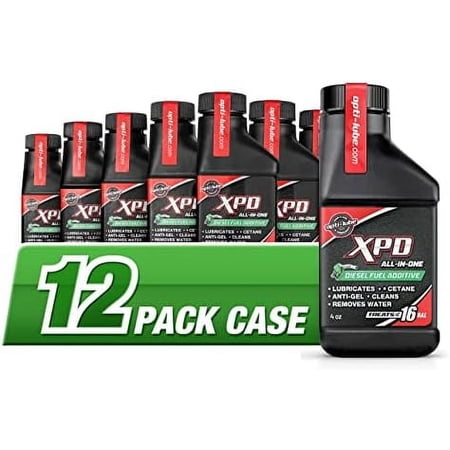 Opti-Lube XPD All-in-ONE Diesel Fuel ADDITIVE: 4oz Bottles (12 Pack Case)