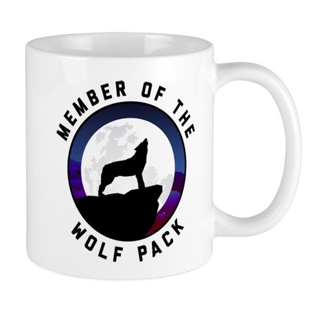 

CafePress - Member Of The Wolf Pack - Ceramic Coffee Tea Novelty Mug Cup 11 oz