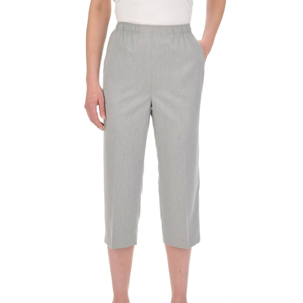 Alia Alia Womens Microfiber Pull On Capris