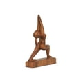 thumbnail image 6 of G6 Collection 8" Wooden Handmade Mini Yoga Figurines, Yoga Pose Statue, Yoga Room Studio Decor, Mindful Home Decor Yogi Gift, Decorative Shelf Decor Objects - High Lunge, 6 of 6