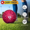 thumbnail image 3 of Vizari Zodiac Soccer Ball | Sizes 3, 4, 5 | Durable Waterproof Synthetic Leather | For Youth & Adults - PINK, 4, 3 of 9