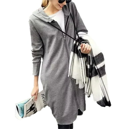 I'm new here! When it comes to women's hoodies and sweatshirts, there are two major styles available. Full-zip variations act much like a jacket: Simply zip it up or leave it open to show off your workout wear or T-shirt.