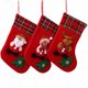 thumbnail image 4 of Yuarrent Pelusas calcetín de Navidad colgante lindo reemplazo decorativo gran capacidad Festival regalo bolsa bolsa decoración con cordón Kits de decoración para fiestas Animal Yuarrent HA069734-03, 4 of 6