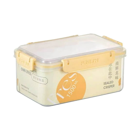 8-Piece Airtight Food Storage Container Set - Stackable BPA-Free Kitchen Organizers for Pantry Refrigerator, 1500ml-2100ml