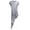 Gunmetal, variant on Alexander Wang Women's Gunmetal Asymmetric Cap Sleeve Dress - 8