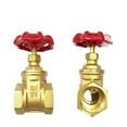 thumbnail image 3 of 1/2" 3/4" 1" 2" 3" 4" Brass Gate Valve Switch Valve Water Valve Internal Thread Steam Valve ,Easy to Install, 3 of 9