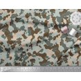 thumbnail image 2 of Soimoi Poly Georgette Fabric Two Tone Camouflage Printed Fabric 1 Yard 52 Inch Wide, 2 of 3