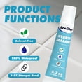 thumbnail image 3 of Mixed sealant - white, advanced waterproof sealant, suitable for bathrooms, kitchens, sink repairs, tiles, marble, metal and glass adhesives, flexible bonding, stain-resistant, no gun needed, no solv, 3 of 4