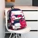 thumbnail image 5 of Disketp Pink Flamingos Mochila Ligera Clásica con Múltiples Bolsillos, Mochila Casual para Hombre y Mujer, Ideal para Escuela, Trabajo y Viajes, 5 of 6
