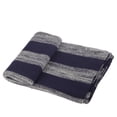 thumbnail image 2 of A&B Home Two-Tone Stripe Cotton Throw - 50" x 60" - Gray, 2 of 3